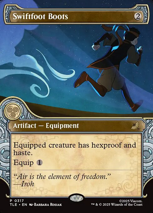 Swiftfoot Boots (317) - BORDERLESS - Avatar: The Last Airbender Eternal - Game On