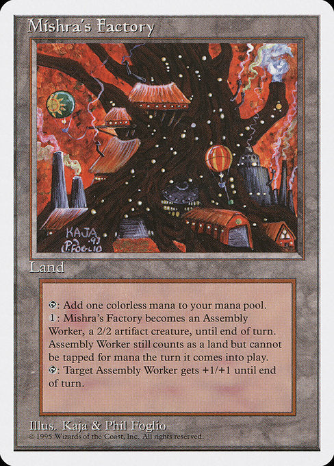 Mishra's Factory (361) - Fourth Edition - Game On