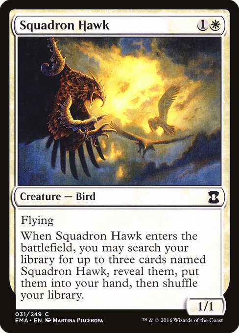 Squadron Hawk (31) (Foil) - Eternal Masters - Game On