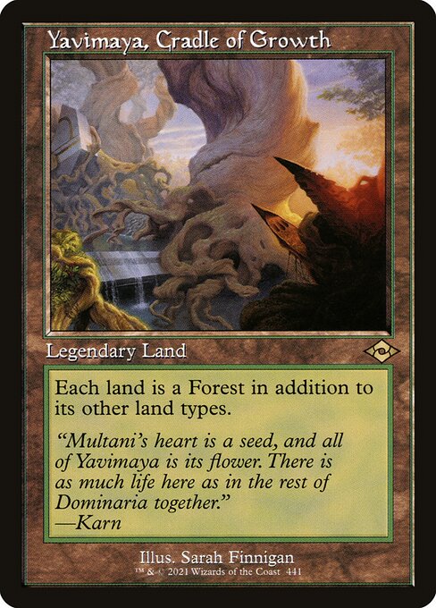 Yavimaya, Cradle of Growth (441) - Modern Horizons 2 - Game On
