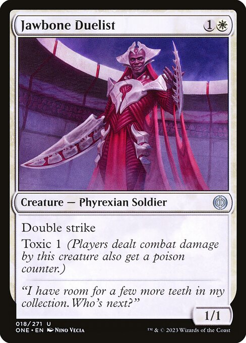 Jawbone Duelist (18) - Phyrexia: All Will Be One - Game On