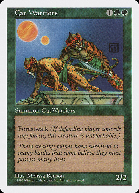 Cat Warriors (282) - Fifth Edition - Game On
