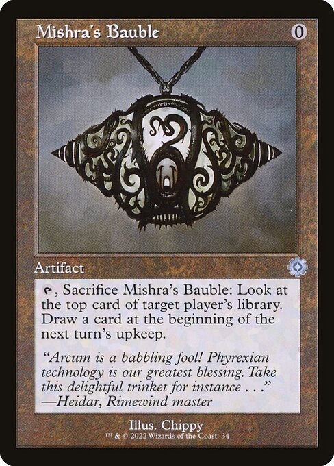Mishra's Bauble (34) - The Brothers' War Retro Artifacts - Game On