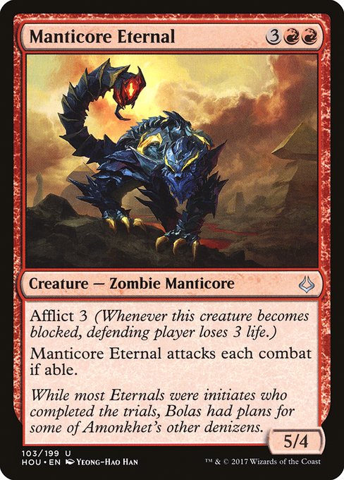 Manticore Eternal (103) (Foil) - Hour of Devastation - Game On