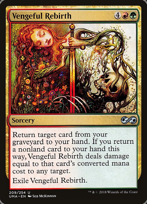 Vengeful Rebirth (209) (Foil) - Ultimate Masters - Game On