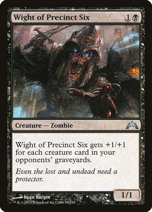 Wight of Precinct Six (84) (Foil) - Gatecrash - Game On