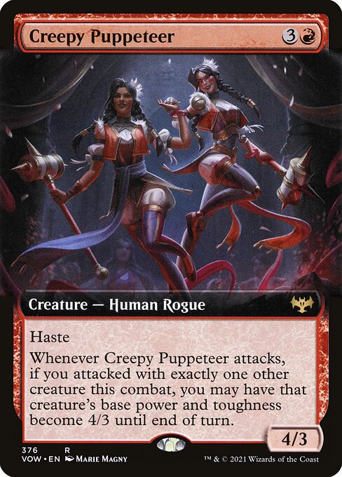 Creepy Puppeteer (376) - EXTENDED ART - Innistrad: Crimson Vow - Game On