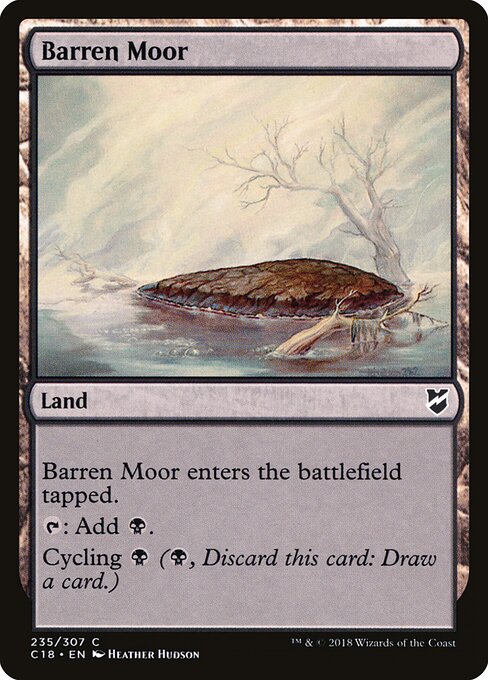 Barren Moor (235) - Commander 2018 - Game On
