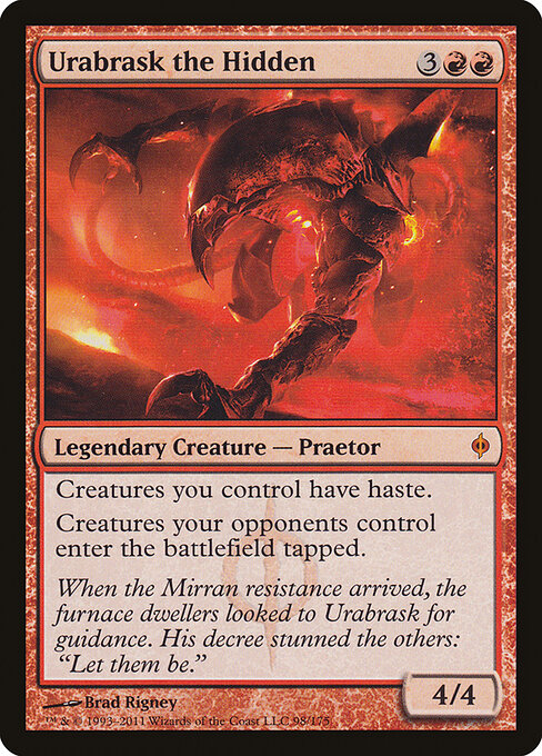 Urabrask the Hidden (98) - New Phyrexia - Game On