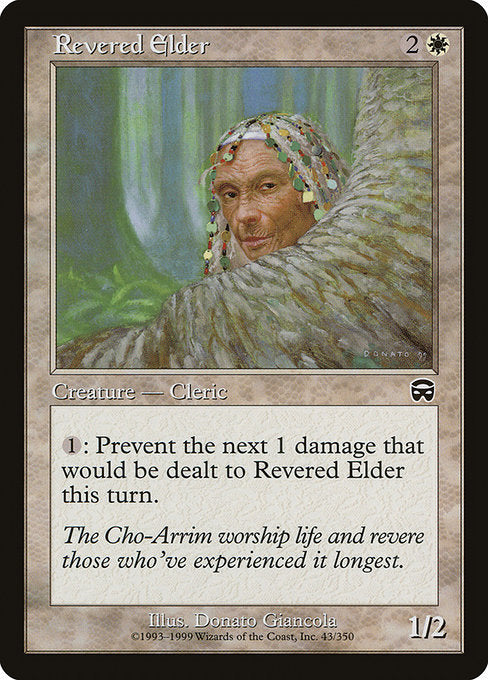 Revered Elder (43) (Foil) - Mercadian Masques - Game On
