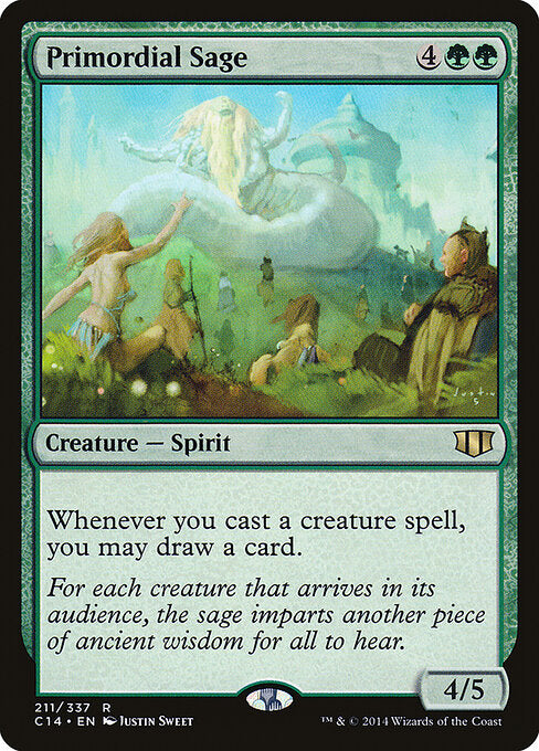 Primordial Sage (211) - Commander 2014 - Game On