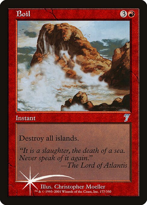 Boil (177★) (Foil) - Seventh Edition - Game On
