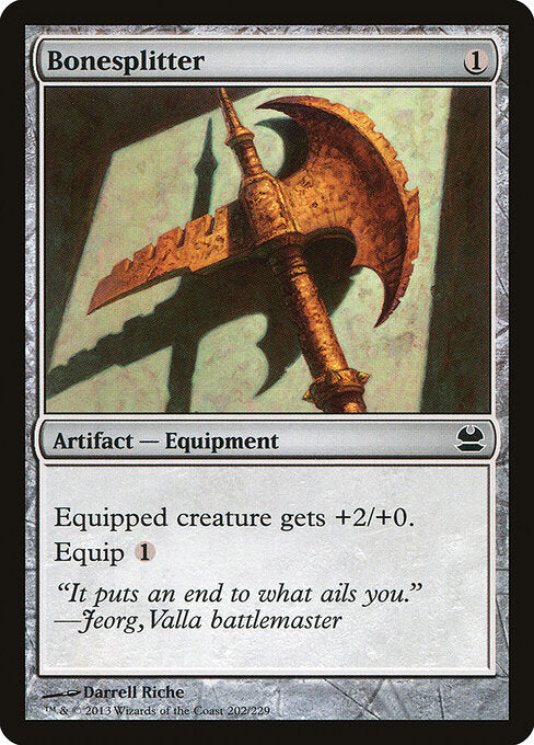 Bonesplitter (202) - Modern Masters - Game On