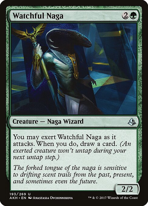 Watchful Naga (193) (Foil) - Amonkhet - Game On