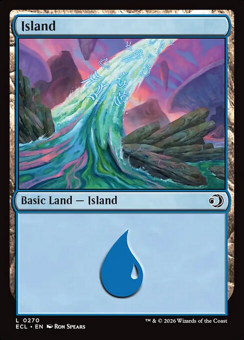 Island (270) (Foil) - Lorwyn Eclipsed - Game On