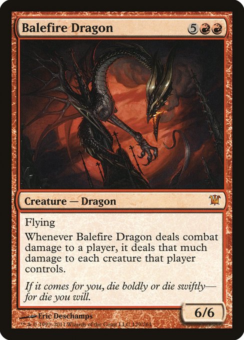Balefire Dragon (129) - Innistrad - Game On