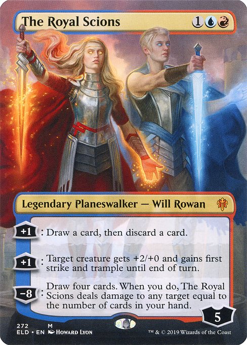 The Royal Scions (272) - BORDERLESS - FULL ART - Throne of Eldraine - Game On