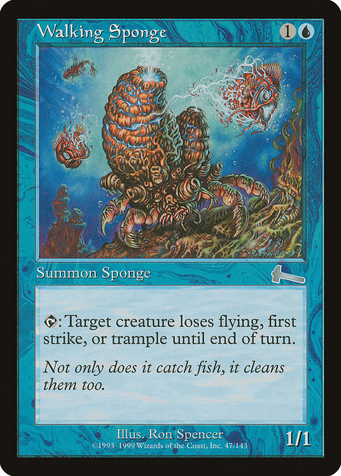 Walking Sponge (47) (Foil) - Urza's Legacy - Game On