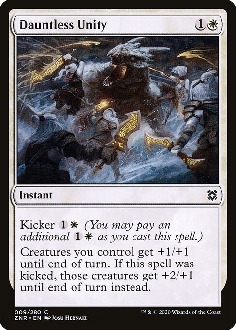Dauntless Unity (9) (Foil) - Zendikar Rising - Game On