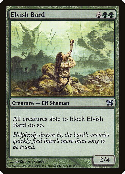 Elvish Bard (236★) - Ninth Edition - Game On