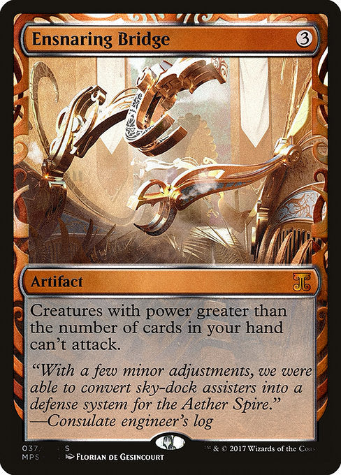 Ensnaring Bridge (37) (Foil) - Kaladesh Inventions - Game On