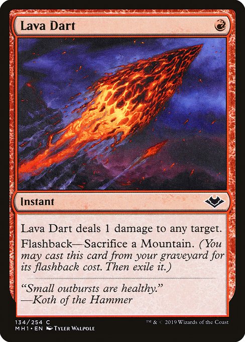 Lava Dart (134) - Modern Horizons - Game On