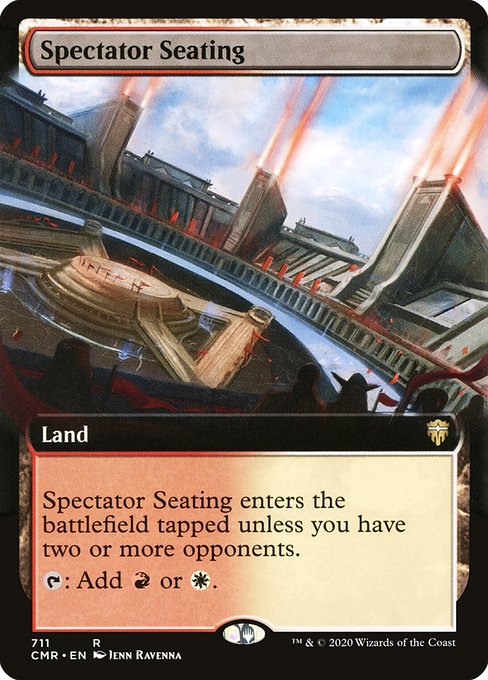 Spectator Seating (711) - EXTENDED ART - Commander Legends - Game On