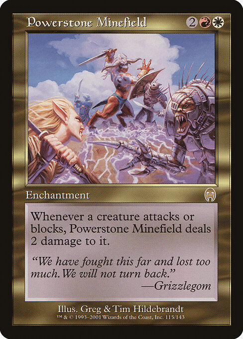 Powerstone Minefield (115) (Foil) - Apocalypse - Game On