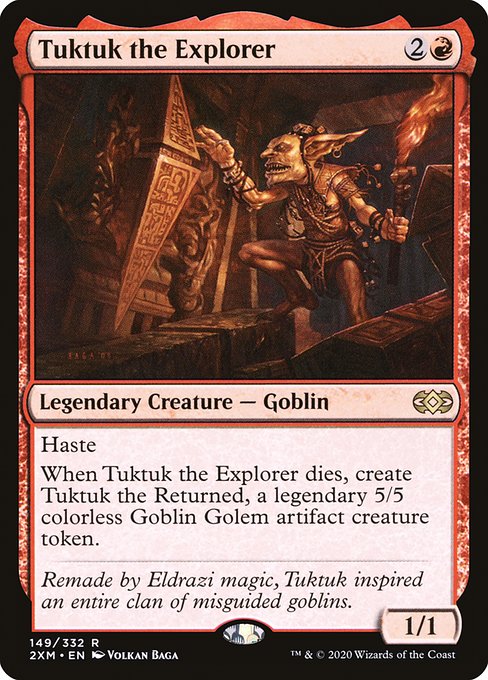 Tuktuk the Explorer (149) (Foil) - Double Masters - Game On