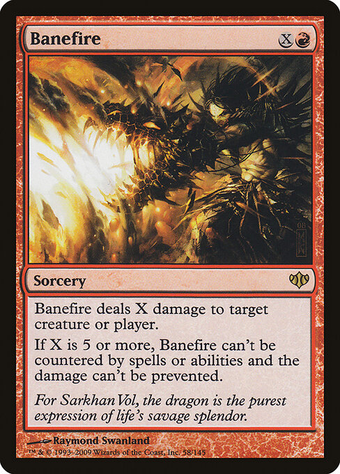 Banefire (58) - Conflux - Game On