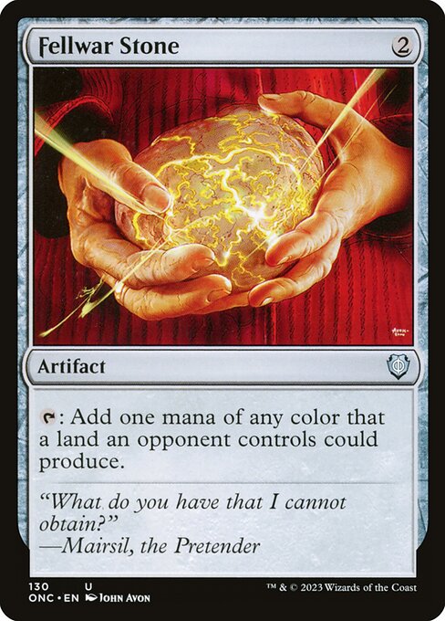 Fellwar Stone (130) - Phyrexia: All Will Be One Commander - Game On
