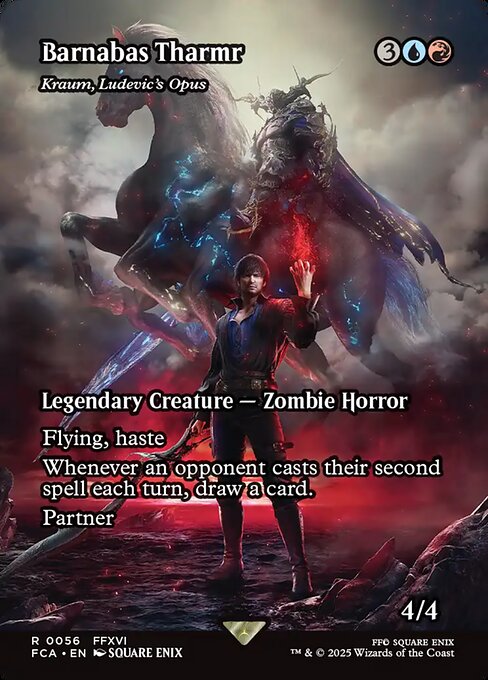 Kraum, Ludevic's Opus (56) - BORDERLESS - FULL ART - Final Fantasy: Through the Ages - Game On