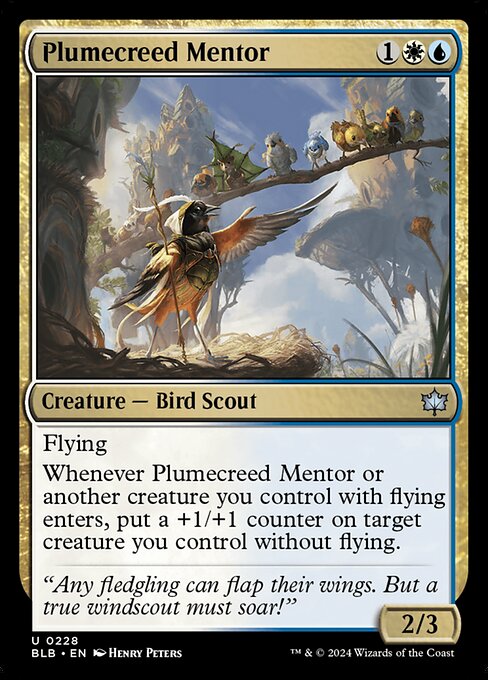Plumecreed Mentor (228) - Bloomburrow - Game On