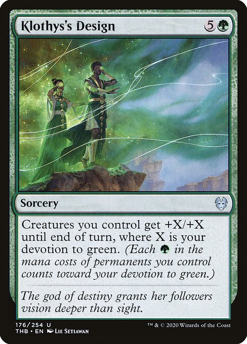 Klothys's Design (176) (Foil) - Theros Beyond Death - Game On