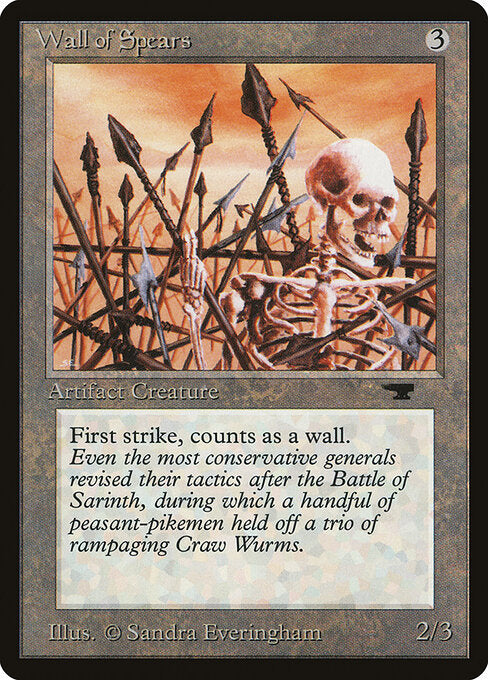 Wall of Spears (77) - Antiquities - Game On
