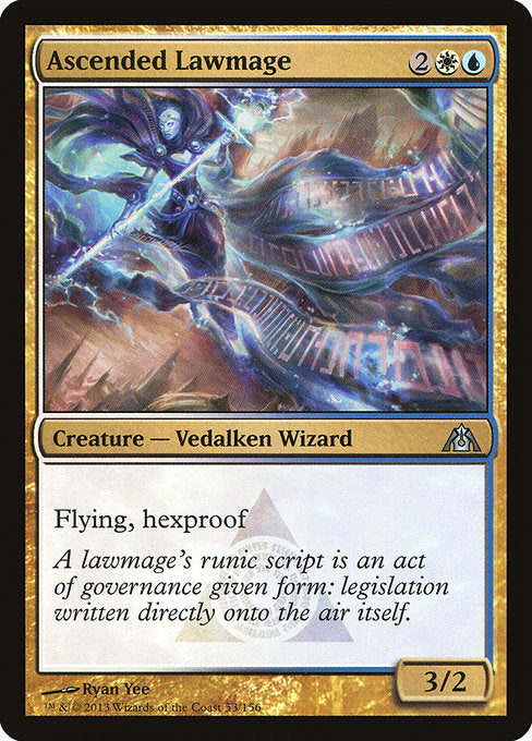 Ascended Lawmage (53) (Foil) - Dragon's Maze - Game On