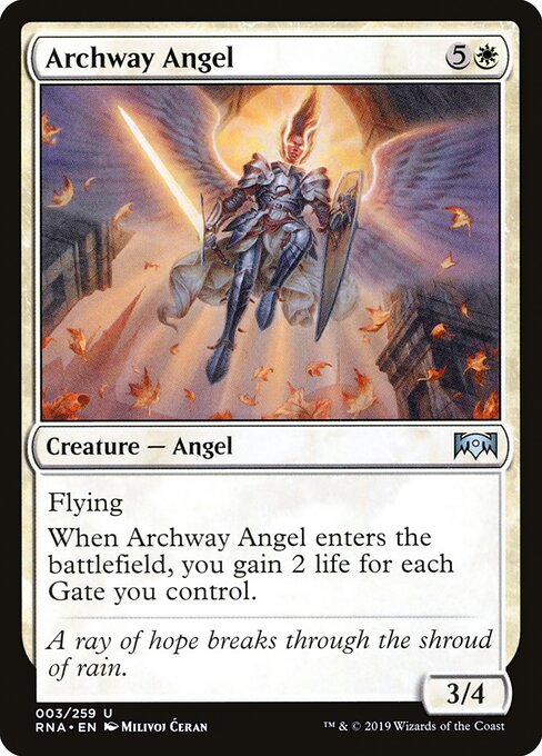Archway Angel (3) - Ravnica Allegiance - Game On