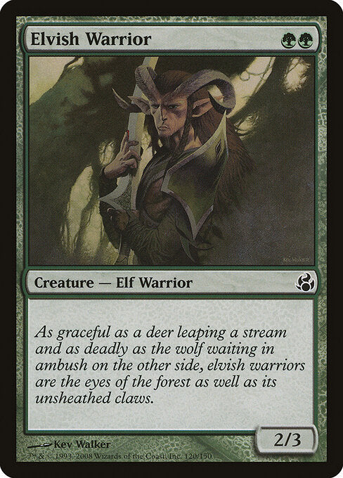 Elvish Warrior (120) - Morningtide - Game On
