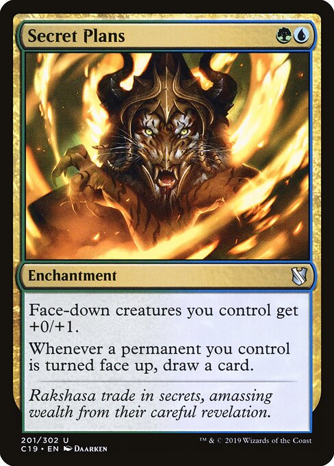 Secret Plans (201) - Commander 2019 - Game On