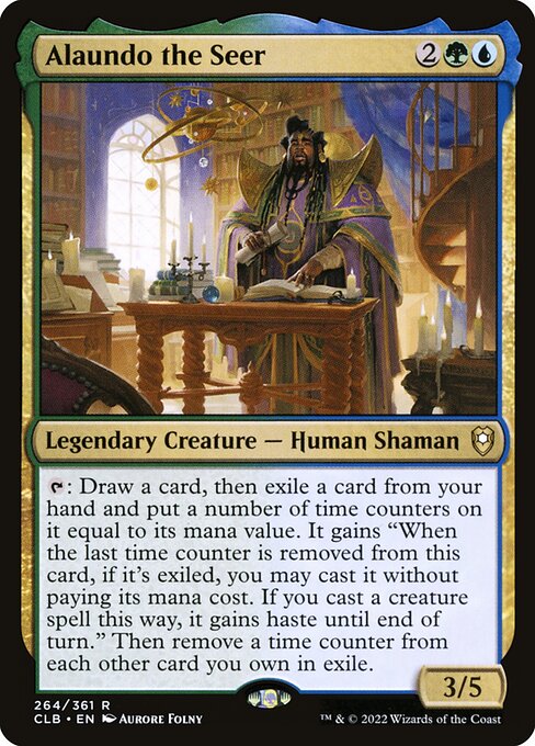 Alaundo the Seer (264) - Commander Legends: Battle for Baldur's Gate - Game On