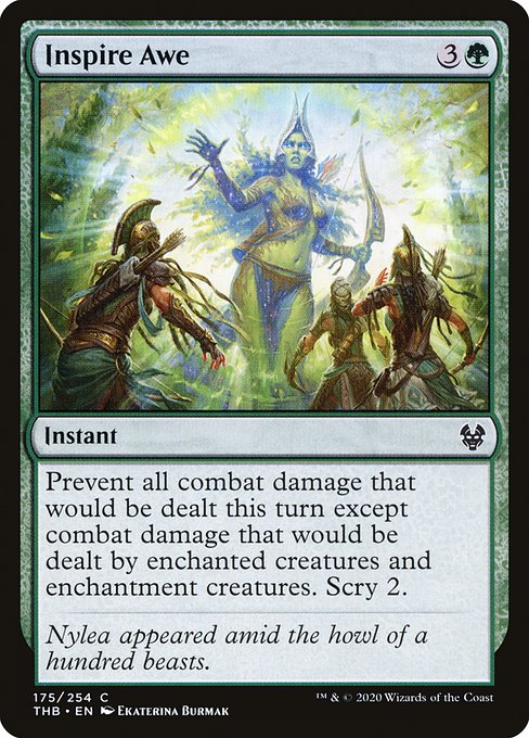 Inspire Awe (175) (Foil) - Theros Beyond Death - Game On