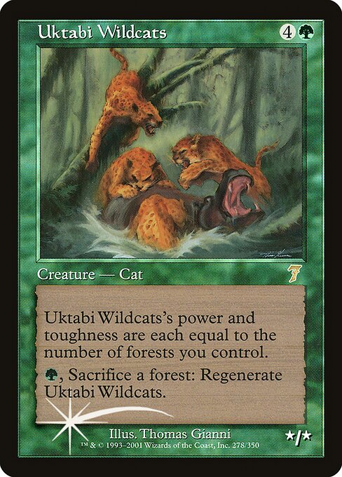 Uktabi Wildcats (278★) - Seventh Edition - Game On