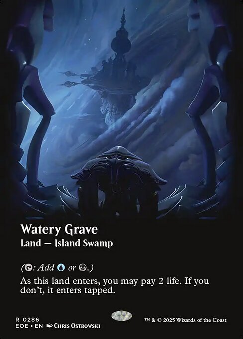 Watery Grave (286) - EXTENDED ART - Edge of Eternities - Game On