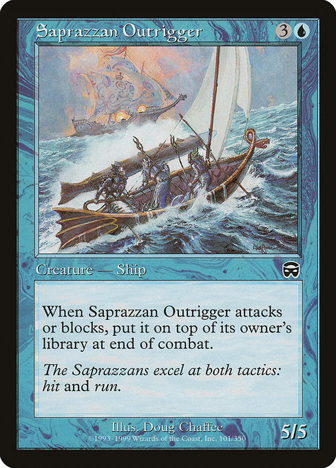 Saprazzan Outrigger (101) - Mercadian Masques - Game On