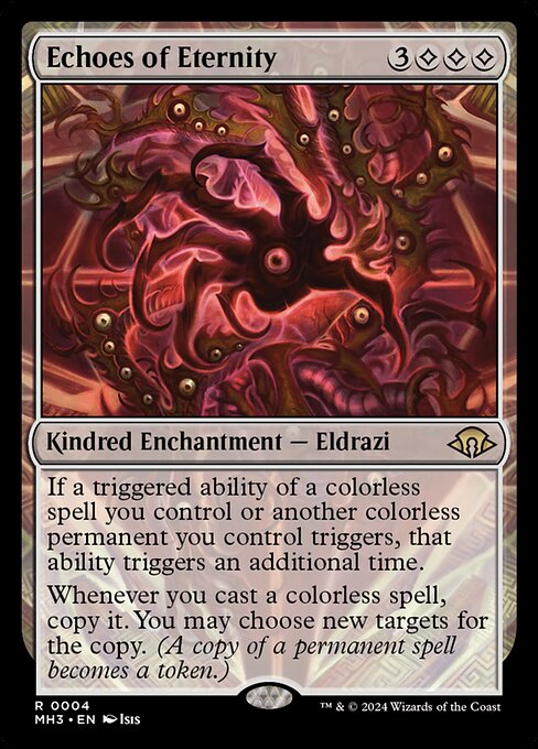 Echoes of Eternity (4) - FULL ART (Foil) - Modern Horizons 3 - Game On