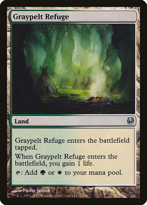 Graypelt Refuge (33) - Duel Decks: Ajani vs. Nicol Bolas - Game On