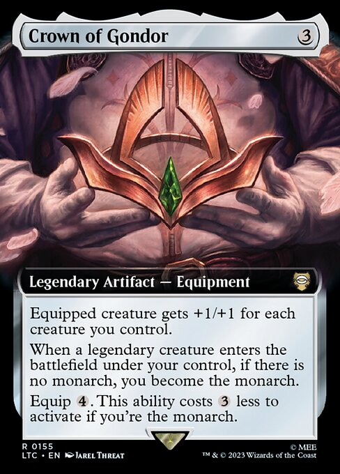 Crown of Gondor (155) - EXTENDED ART - Tales of Middle-earth Commander - Game On