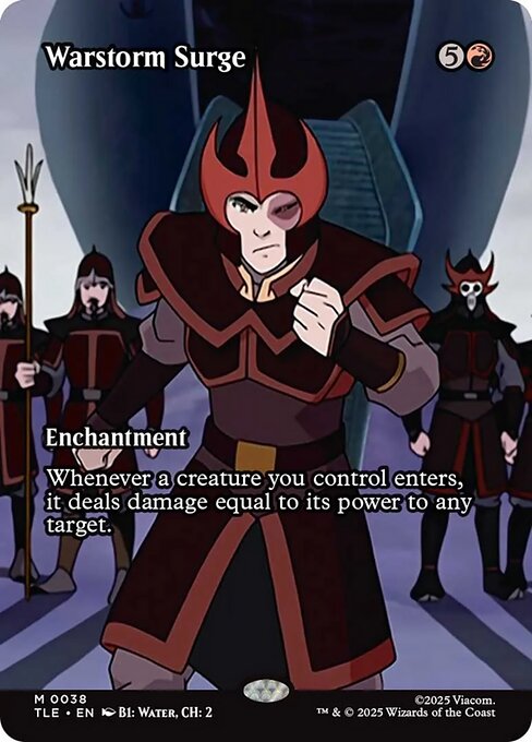 Warstorm Surge (38) - BORDERLESS - FULL ART - Avatar: The Last Airbender Eternal - Game On