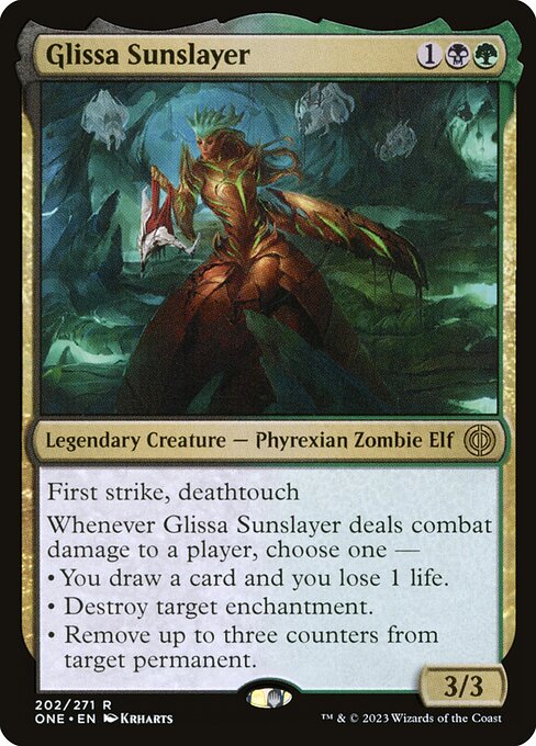 Glissa Sunslayer (202) - Phyrexia: All Will Be One - Game On
