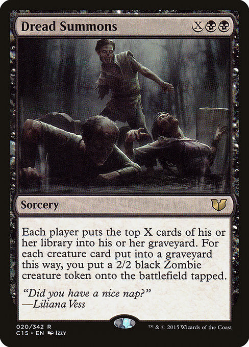 Dread Summons (20) - Commander 2015 - Game On